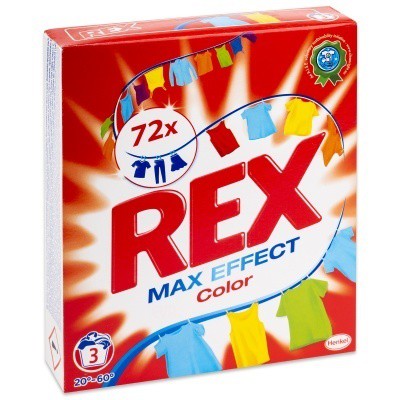Rex 3dávky/ 300g Color Action | Prací prostředky - Prací prášky